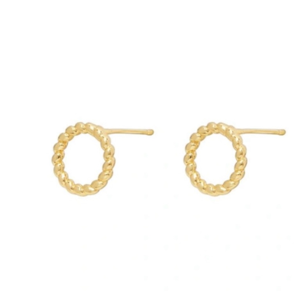 Gorjana Crew Open Circle Studs